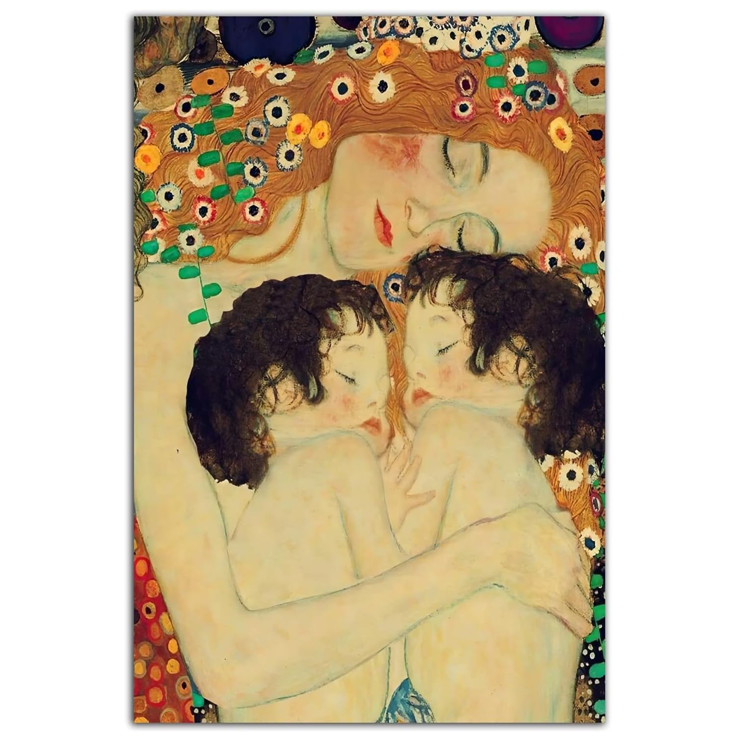 Amazon｜グスタフ・クリムト展ポスター母子壁画グスタフ・クリムト版画